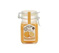 Balvi Bougie parfumée Farm Fresh Couleur Orange Design de Pot de Confiture. Parfum Orange Cire/Verre