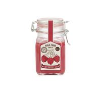 Balvi Bougie parfumée Farm Fresh Couleur Rouge Design de Pot de Confiture. Parfum Framboise Cire/verr