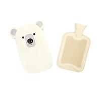 Balvi Bouillotte Polar Couleur Blanc Bouillotte avec Couvercle Souple en Forme d'ours Polaire Caoutch