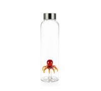 Balvi Bouteille à Eau Octopus 0,5 l Bouchon en INOX Anti-Goutte À Poser sur Votre Table de Nuit ou à