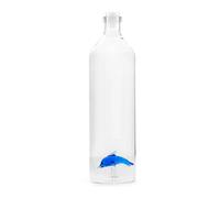 Balvi - Carafe à eau Atlantis Dolphin - Dauphin en verre coloré à l'intérieur