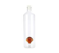 Balvi Bouteille Atlantis Shell Couleur Ambre Fabriqué à la Main en Borosilicate Verre 30cm