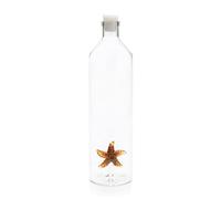 Balvi Bouteille Atlantis Starfish Carafe à Eau 1,2L.Figurine fixée à l'intérieur Bouchon en Silicone