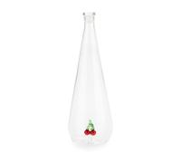 Balvi Bouteille Botanical Cherry Couleur rouge Faite à la main en borosilicate Verre 1 L