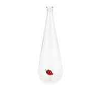 Balvi Bouteille Botanical Strawberry Couleur rouge Faite à la main en borosilicate Verre 1 L