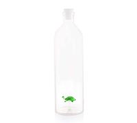 Balvi Bouteille d'eau Atlantis Turtle avec figurine de tortue à l'intérieur et bouchon en silicone