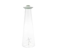 Balvi Bouteille UFO capacité 12L en Forme de Soucoupe Volante enlevevant Un Humain Borosilicate/silic