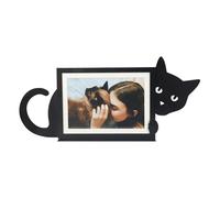 Balvi Cadre Hidden Cat Couleur Noir en Forme de Chat pour Les Amateurs d'animaux Métal 15x10 cm