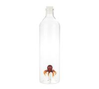 Balvi - Carafe à Eau en Verre Atlantis Octopus. Il y a Une Pieuvre en Verre coloré à l'intérieur. Ave