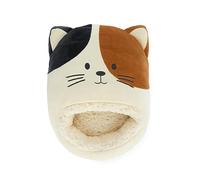 Balvi Chauffe Pied Kitty Calico Couleur Blanc et Marron Un Chat Qui Vous Garde au Chaud Polyester 20x