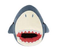 Balvi Chauffe Pied Sharky Couleur Bleu Un Requin Qui Mange Vos Pieds Polyester 37x30x7 cm