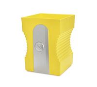 Balvi Corbeille à papier Sharpener Couleur jaune en forme de taille crayon Plastique ABS/PP 29cm