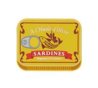 Balvi Dessous-de-Plat Conserverie Sardines Couleur Jaune Gardez Votre Table protégée avec Style Plast