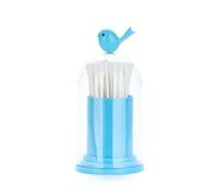 Balvi Distributeur cure-dents/coton Birdie Couleur bleu Porte-cure-dents / porte-cotons-tiges avec dô
