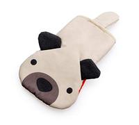 Balvi Gant de Cuisine Woof! Couleur : Beige en Forme de Chien Gant à Four Résistant à la Chaleur 250