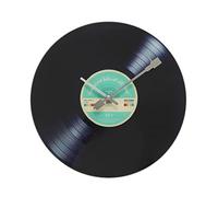 Balvi Horloge Murale Greatest Hits Couleur Noir Horloge Murale différente Verre 30 cm