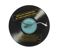 Balvi Horloge Murale Soundtracks Couleur Noir Vinyle Non Inclus Mettez Votre Disque LP préféré. Compr