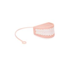 Balvi Infuseur thé TEAth Couleur Rose Simule Une prothèse Dentaire Silicone