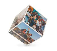 Balvi - Kube tournant avec Emplacement pour 6 Photos de 15x15 cm. Fonctionne avec Une Pile AA (Non in