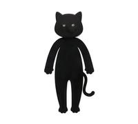 Balvi Lampe de Lecture Meow Couleur Noir Les Yeux du Chat s'illuminent Silicone 24cm