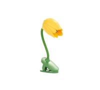 Balvi Lampe de Lecture Tulip Couleur Jaune Lampe Flexible en Forme de Tulipe avec Clip pour Lire la n