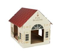 Balvi Maison & grattoir pour Chat Fur Seasons Un griffoir des Plus exclusifs Carton
