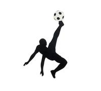 Balvi Marque-Page Bicycle Kick Couleur Noir/Blanc Inspiré par du Football Plastique