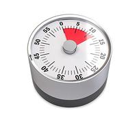 Balvi - Minuteur mécanique et magnétique Basics. Maximum 60 minutes. Alarme sonore lorsque le temps e