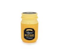 Balvi Minuteur Mustard Couleur Jaune Design en Forme de Pot de Moutarde rétro Plastique