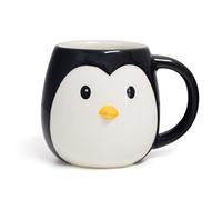 Balvi Mug Pingo Pingouin en Forme de Coupe la tête capacité 400ml Lave-Vaisselle et Micro-Ondes Céram