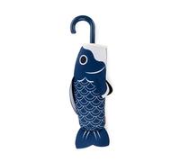 Balvi Parapluie Fish Couleur Bleu avec Housse en néoprène Imitation Carpe Koi Nylon