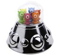 Balvi Pic apéro Ufo Party Avec 6 pics en métal En forme d'extraterrestres Socle pour les ranger en fo