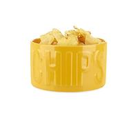 Balvi Plateau apéritif Chips Couleur Jaune Un Bol Original et élégant 1L Céramique 8,5x15x15 cm