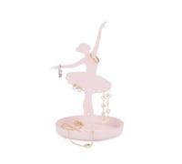 Balvi Porte-bagues Ballerina Couleur rose Porte-bijoux silhouette ballerine Métal