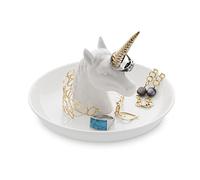Balvi - porte-bagues Unicorn XL en céramique. Plateau pour bagues et bijoux. En céramique. En forme d