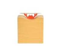 Balvi Porte Cure-Dents Sebastian Couleur Rouge Magique et hygiénique Plastique