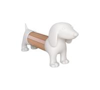 Balvi Porte Cure-Dents Teckel Couleur : Blanc en Forme de Chien Acrylique/Plastique PVC