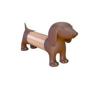 Balvi Porte Cure-Dents Teckel Couleur : Marron en Forme de Chien Acrylique/Plastique PVC