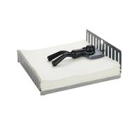 Balvi Porte-Serviettes Nap Couleur Argent/Noir en Forme de lit sur lequel Repose Un Bonhomme endormi