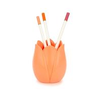 Balvi Pot à Crayons Tulip Couleur Orange Design Original en Forme de Tulipe Plastique