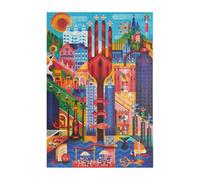 Balvi Puzzle Barcelona 1000 pièces d'art Carton