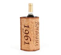 Balvi Refroidisseur de vin Cork Couleur Marron Apparence Bouchon de liège Nylon 21x40x0,3 cm