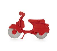 Balvi Roulette à pizza Scooter – Rouge – Plastique ABS/INOX