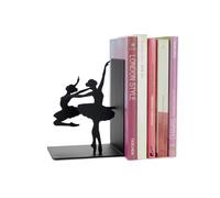 Balvi Serre-Livres Ballerina Couleur Noir Base antidérapante pour Une Meilleure stabilité Métal