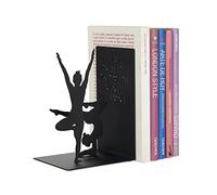 Balvi Serre-Livres Yoga Couleur Noir Stand pour Les Livres de bibliothèques sous Forme de Position de