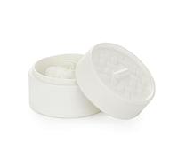 Balvi Set Sushi Mushiki Couleur Blanc Récipient pour Sauce soja avec Support pour Baguettes en Forme