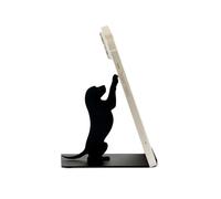 Balvi Support Smartphone Puppy Couleur Noir Mains Libres pour Les téléphones Mobiles Métal