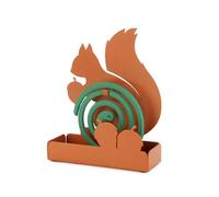 Balvi Support Spirale Anti-Moustique Squirrel Couleur Marron Inclut la Base pour récupérer Les Cendre