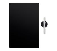 Tableau frigo - Balvi - Noir - Magnétique - 42 x 30 cm - Avec stylo et gomme