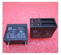 BALYDLUL Relais MPL-112-A 12V MPL-112-A-12V OMIF-S-112LM MPL112A MPL112A-12V 12VDC 12V DC12V 16A 250VAC 4PIN 10PCS/LOT